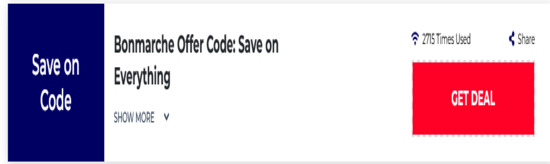 Promo Bonmarche Code