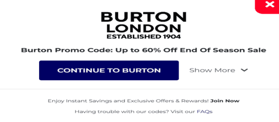 Copy Burton Promo