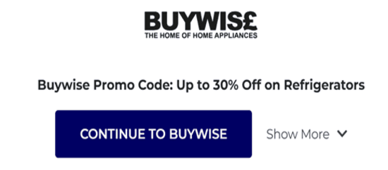 Copy Buywise Promo