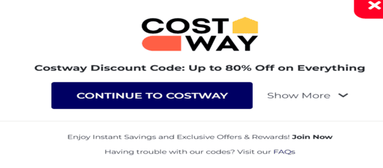 Copy Costway Promo