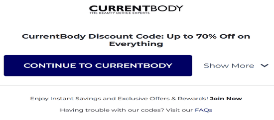 Copy CurrentBody Promo