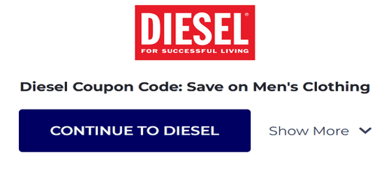 Copy Diesel Promo