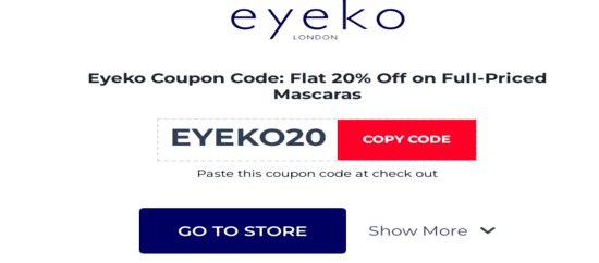 Copy Eyeko Promo