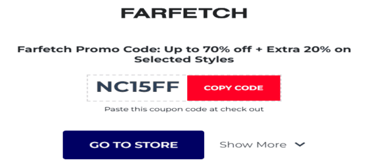 Copy FARFETCH Promo