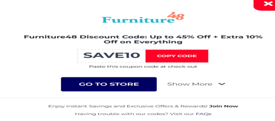 Copy Furniture48 Promo