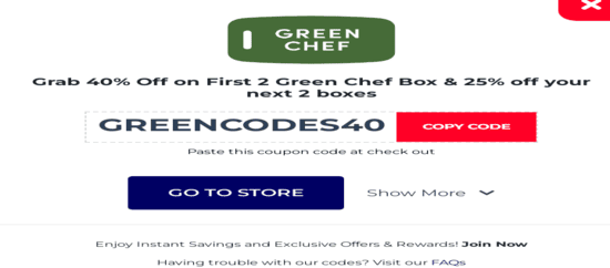 Copy Green Chef Promo