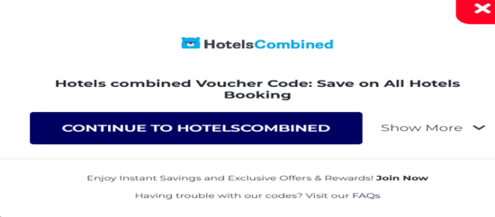 Copy HotelsCombined Promo