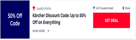 Promo Kärcher Code