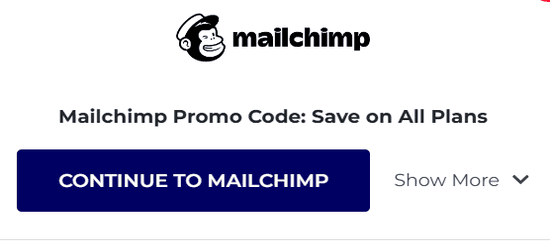 Copy Mailchimp Promo