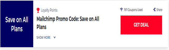 Promo Mailchimp Code