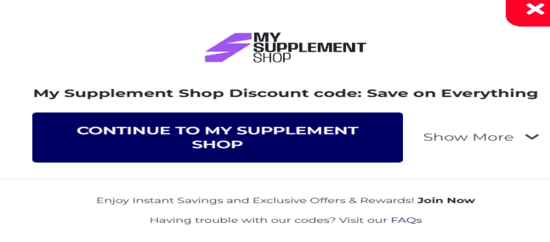 Copy My Supplement Shop Promo