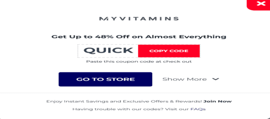 Copy My Vitamins Promo