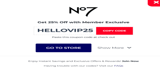 Copy no7 Beauty Promo