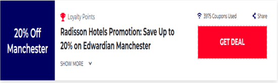 Promo Radisson Hotels Code