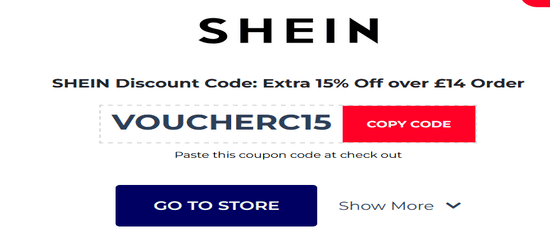 Copy SHEIN Promo