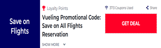 Promo Vueling Code